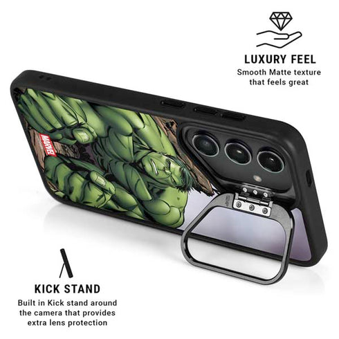 Marvel Avengers Hulk Galaxy S24 FE Kickstand Case